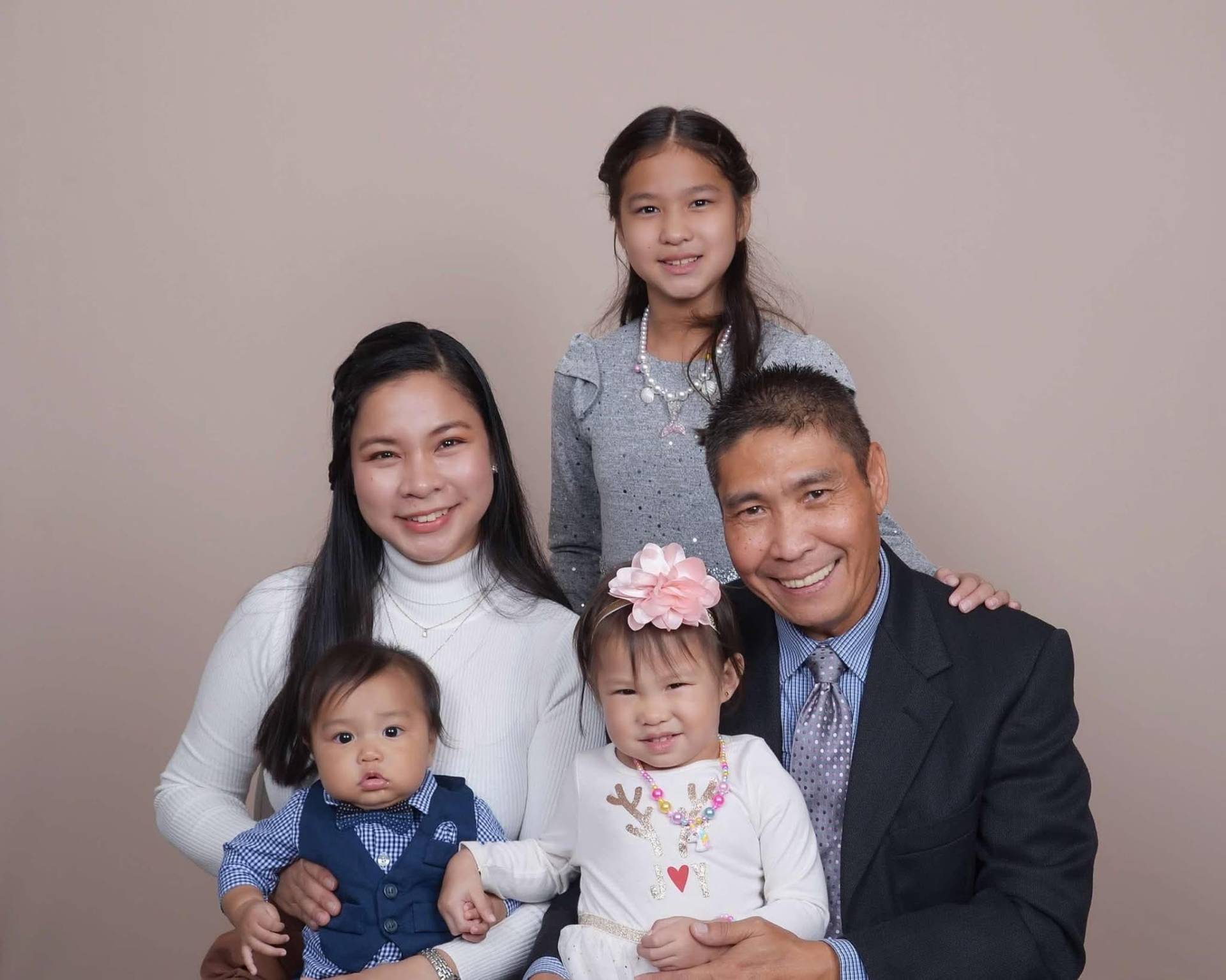 Posadas family close portrait